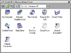 Blue Curve icons Red Hat Linux 8.0